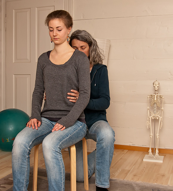 Getragen in der Haltung